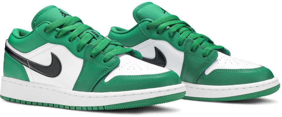(Grade School) Air Jordan 1 Low 'Pine Green' 553560-301 Cheap (Grade School) Air Jordan 1 Low 'Pine Green' 553560-301