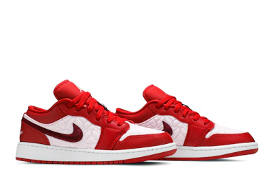 (Grade School) Air Jordan 1 Low 'Pink Quilt' DB3621-600