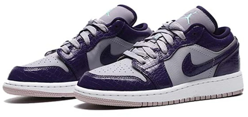 (小學)Air Jordan 1 低筒 '普羅旺斯紫' 554723-501 Lookbook (小學)Air Jordan 1 低筒 '普羅旺斯紫' 554723-501