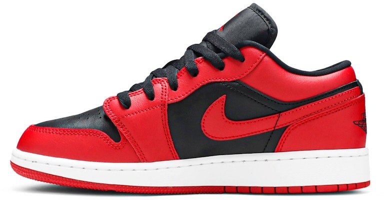 (Grade School) Air Jordan 1 Low 'Reverse Bred' 553560-606 Lookbook (Grade School) Air Jordan 1 Low 'Reverse Bred' 553560-606