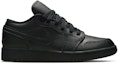 Buy (Año Escolar) Air Jordan 1 Low 'Triple Black' zapatillas niños. 553560-091