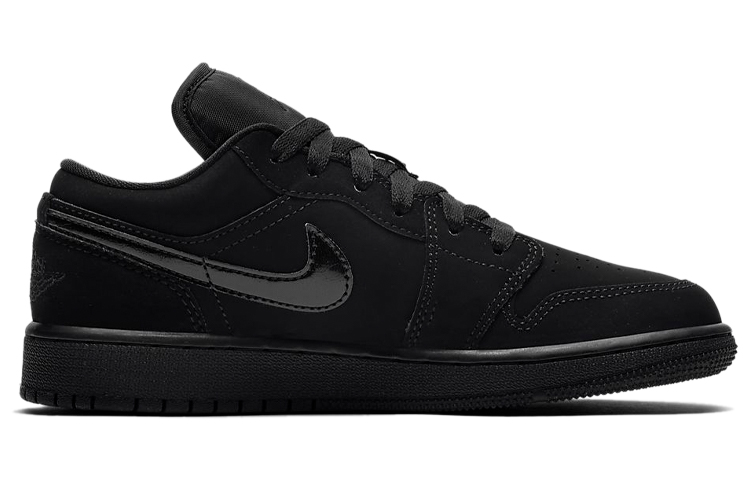 Order (Kanak-Kanak) Air Jordan 1 Low 'Triple Black' 553560-056
