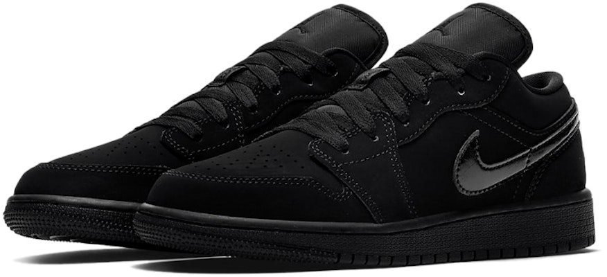 (Kanak-Kanak) Air Jordan 1 Low 'Triple Black' 553560-056 Lookbook (Kanak-Kanak) Air Jordan 1 Low 'Triple Black' 553560-056