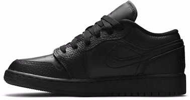 Air Jordan 1 Low 'Triple Black' (Anak-anak) 553560-091 Lookbook Air Jordan 1 Low 'Triple Black' (Anak-anak) 553560-091