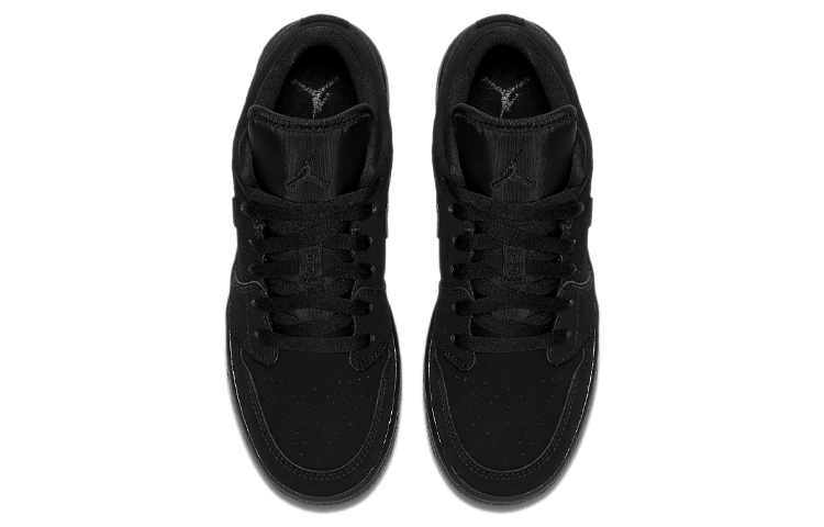 Shop (Kanak-Kanak) Air Jordan 1 Low 'Triple Black' 553560-056