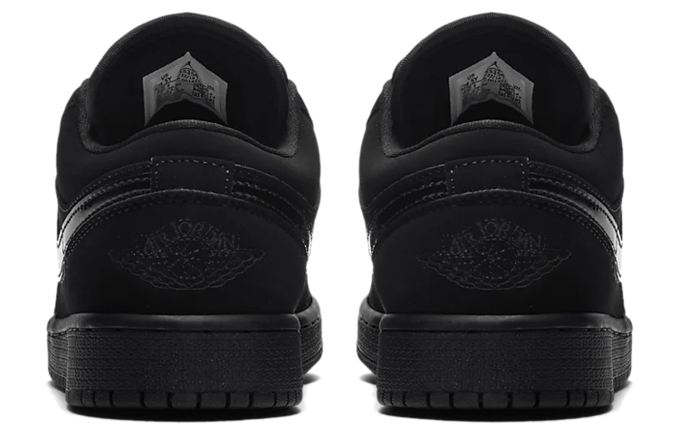 Purchase (Kanak-Kanak) Air Jordan 1 Low 'Triple Black' 553560-056