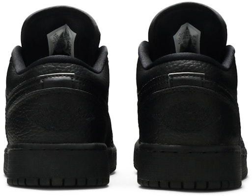 (Año Escolar) Air Jordan 1 Low 'Triple Black' zapatillas niños. 553560-091 Details for (Año Escolar) Air Jordan 1 Low 'Triple Black' zapatillas niños. 553560-091