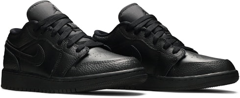 Air Jordan 1 Low 'Triple Black' (Anak-anak) 553560-091 Cheap Air Jordan 1 Low 'Triple Black' (Anak-anak) 553560-091