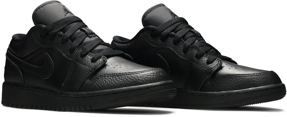(Año Escolar) Air Jordan 1 Low 'Triple Black' zapatillas niños. 553560-091 Cheap (Año Escolar) Air Jordan 1 Low 'Triple Black' zapatillas niños. 553560-091