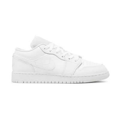 (GS) Jordan 1 Low 'Triple White'