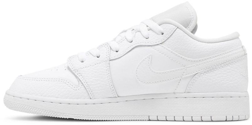All white jordan 1 2025 grade school