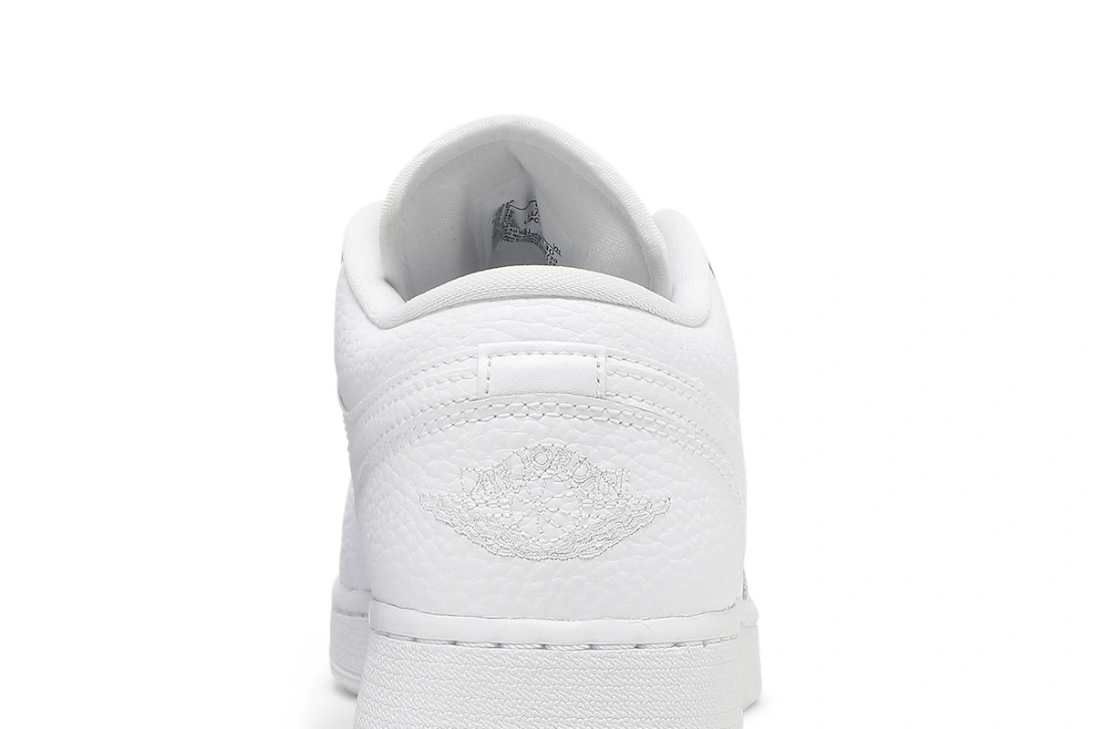 (Grade School) Air Jordan 1 Low 'Triple White' 553560-130