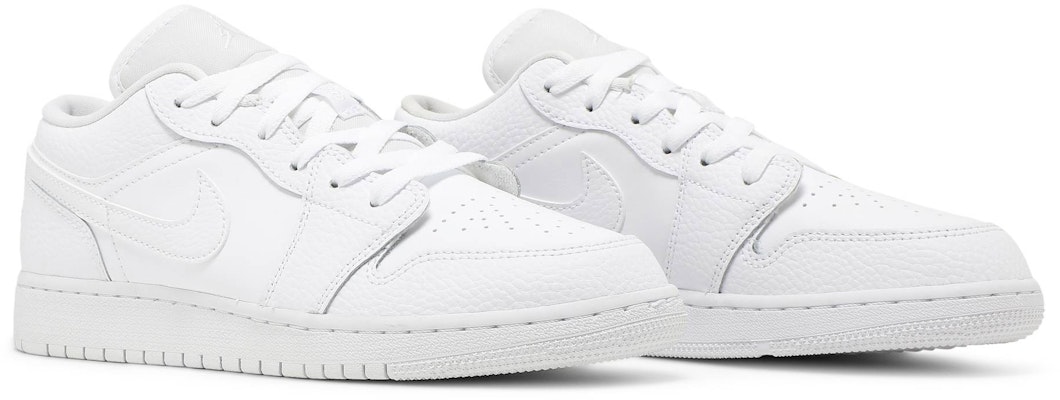 All white jordan 1 2025 grade school