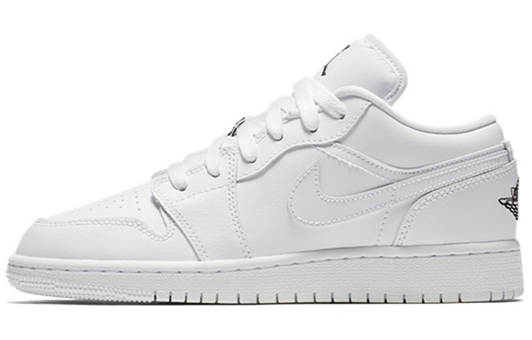 Buy (A para Niños) Air Jordan 1 Low 'Triple Blanco/Negro' 553560-110