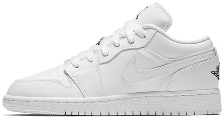 (A para Niños) Air Jordan 1 Low 'Triple Blanco/Negro' 553560-110 Buy (A para Niños) Air Jordan 1 Low 'Triple Blanco/Negro' 553560-110
