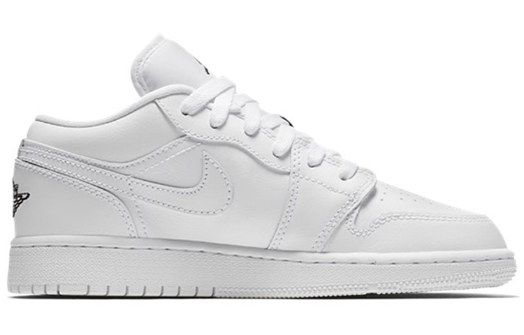 Order (A para Niños) Air Jordan 1 Low 'Triple Blanco/Negro' 553560-110
