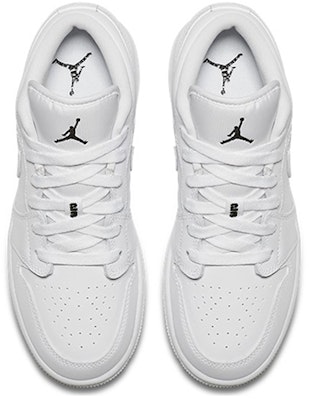 (A para Niños) Air Jordan 1 Low 'Triple Blanco/Negro' 553560-110 Shop (A para Niños) Air Jordan 1 Low 'Triple Blanco/Negro' 553560-110