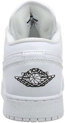 (A para Niños) Air Jordan 1 Low 'Triple Blanco/Negro' 553560-110 Purchase (A para Niños) Air Jordan 1 Low 'Triple Blanco/Negro' 553560-110