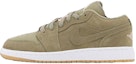 Buy (Sekolah Rendah) Air Jordan 1 Low 'Trooper Bleached Coral' 554723-216