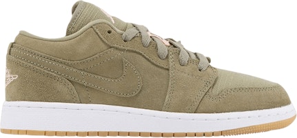 (Grade School) Air Jordan 1 Low 'Trooper Bleached Coral' 554723-216 (Grade School) Air Jordan 1 Low 'Trooper Bleached Coral' 554723-216