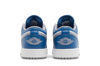 (Grade School) Air Jordan 1 Low 'True Blue Cement' 553560-412