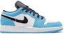 (Kanak-Kanak) Air Jordan 1 Low 'UNC' 553560-144