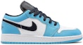 Buy (Kanak-Kanak) Air Jordan 1 Low 'UNC' 553560-144