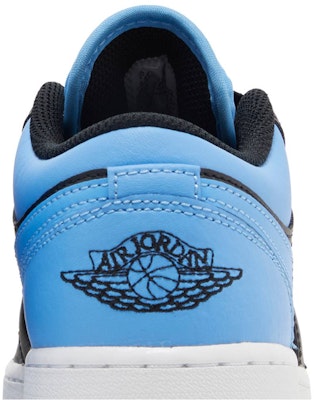 (Sekolah Rendah) Air Jordan 1 Low 'University Blue' 553560-041 Sizing (Sekolah Rendah) Air Jordan 1 Low 'University Blue' 553560-041