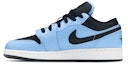 Lookbook (Kanak-Kanak) Air Jordan 1 Low 'University Blue Hitam' 553560-403