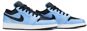 Cheap (Kanak-Kanak) Air Jordan 1 Low 'University Blue Hitam' 553560-403