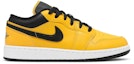 Buy (Kanak-Kanak) Air Jordan 1 Low 'University Gold Black' 553560-700