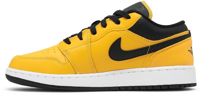 (Kanak-Kanak) Air Jordan 1 Low 'University Gold Black' 553560-700 Lookbook (Kanak-Kanak) Air Jordan 1 Low 'University Gold Black' 553560-700
