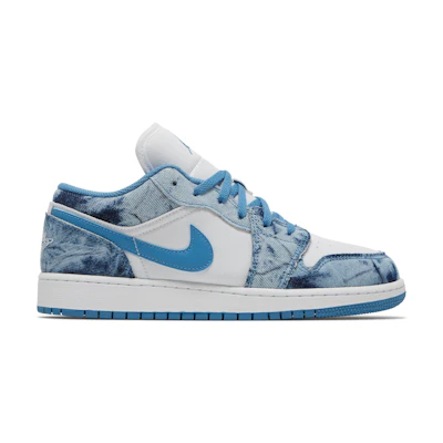 (GS) Jordan 1 Low 'Washed Denim'