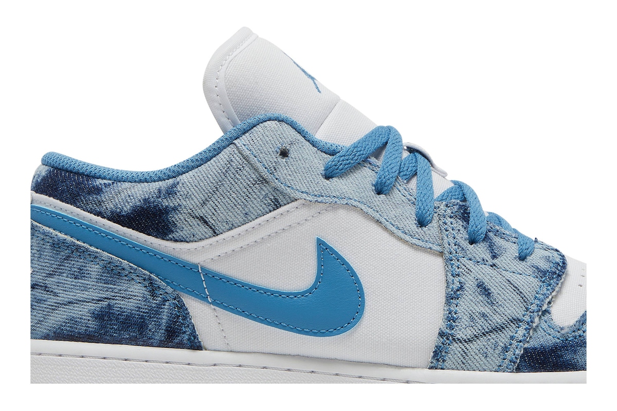 (Grade School) Air Jordan 1 Low 'Washed Denim' DM8947-100