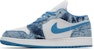 (Kanak-Kanak) Air Jordan 1 Low 'Denim Pudar' DM8947-100
