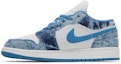 Lookbook (Kanak-Kanak) Air Jordan 1 Low 'Denim Pudar' DM8947-100