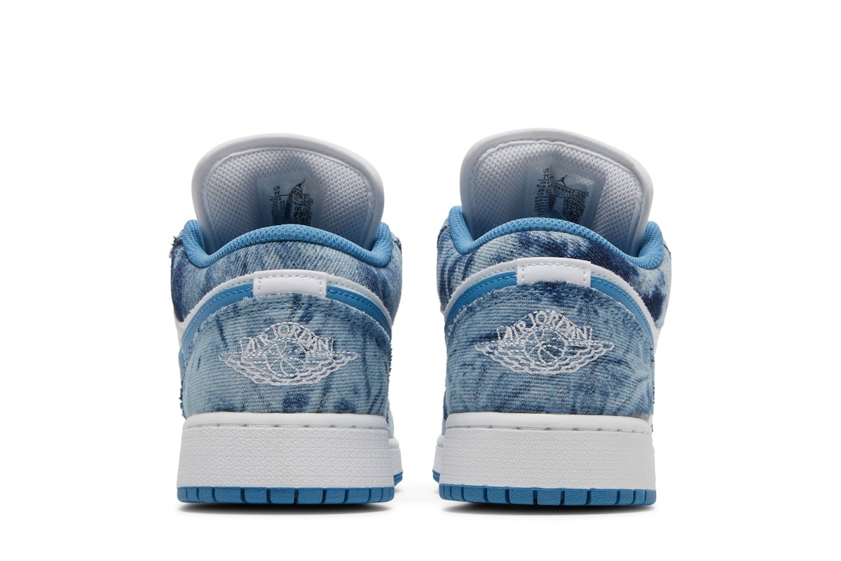 (Grade School) Air Jordan 1 Low 'Washed Denim' DM8947-100