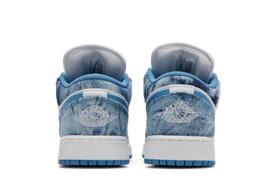 (Grade School) Air Jordan 1 Low 'Washed Denim' DM8947-100