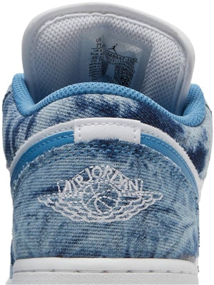 (Grade School) Air Jordan 1 Low 'Washed Denim' DM8947-100 Sizing (Grade School) Air Jordan 1 Low 'Washed Denim' DM8947-100