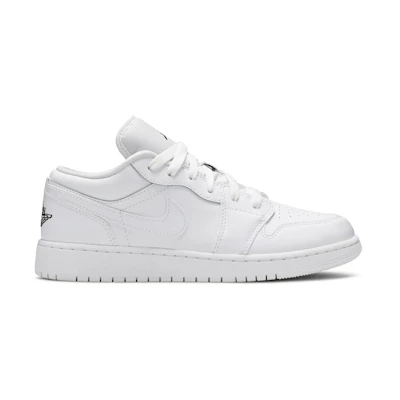 (GS) Jordan 1 Low 'White Black'