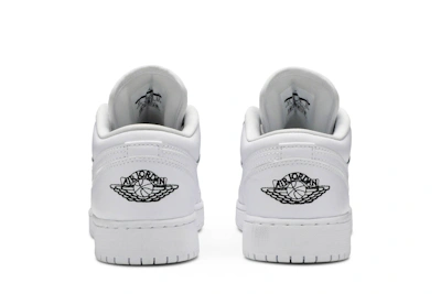 (Grade School) Air Jordan 1 Low 'White Black' 553560-101