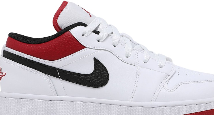 (Años Escolares) Air Jordan 1 Low 'Blanco Rojo Gimnasio' 553560-118 Order (Años Escolares) Air Jordan 1 Low 'Blanco Rojo Gimnasio' 553560-118