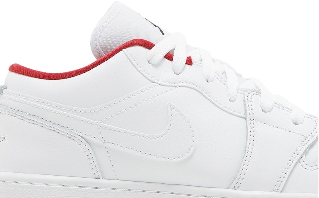 (Año Escolar) Air Jordan 1 Low 'Blanco Rojo Gimnasio Negro' 553560-164 Order (Año Escolar) Air Jordan 1 Low 'Blanco Rojo Gimnasio Negro' 553560-164