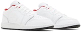 Cheap (Año Escolar) Air Jordan 1 Low 'Blanco Rojo Gimnasio Negro' 553560-164