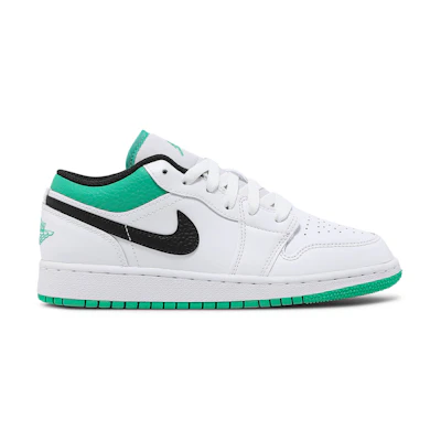 (GS) Jordan 1 Low 'White Lucky Green'