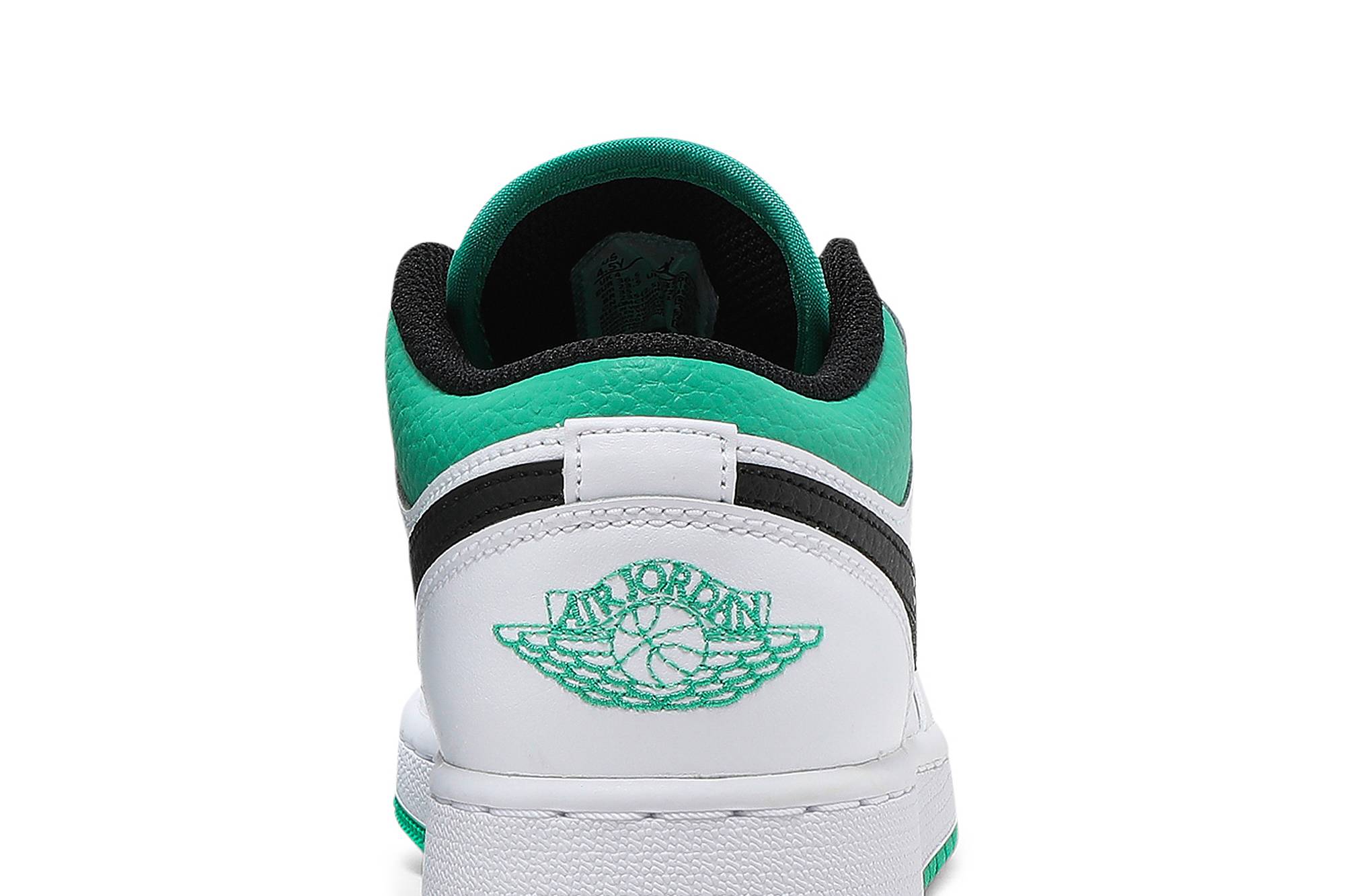 (Grade School) Air Jordan 1 Low ‘White Lucky Green’ 553560-129