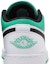 Sizing (Sekolah Dasar) Air Jordan 1 Low 'Putih Lucky Green' 553560-129