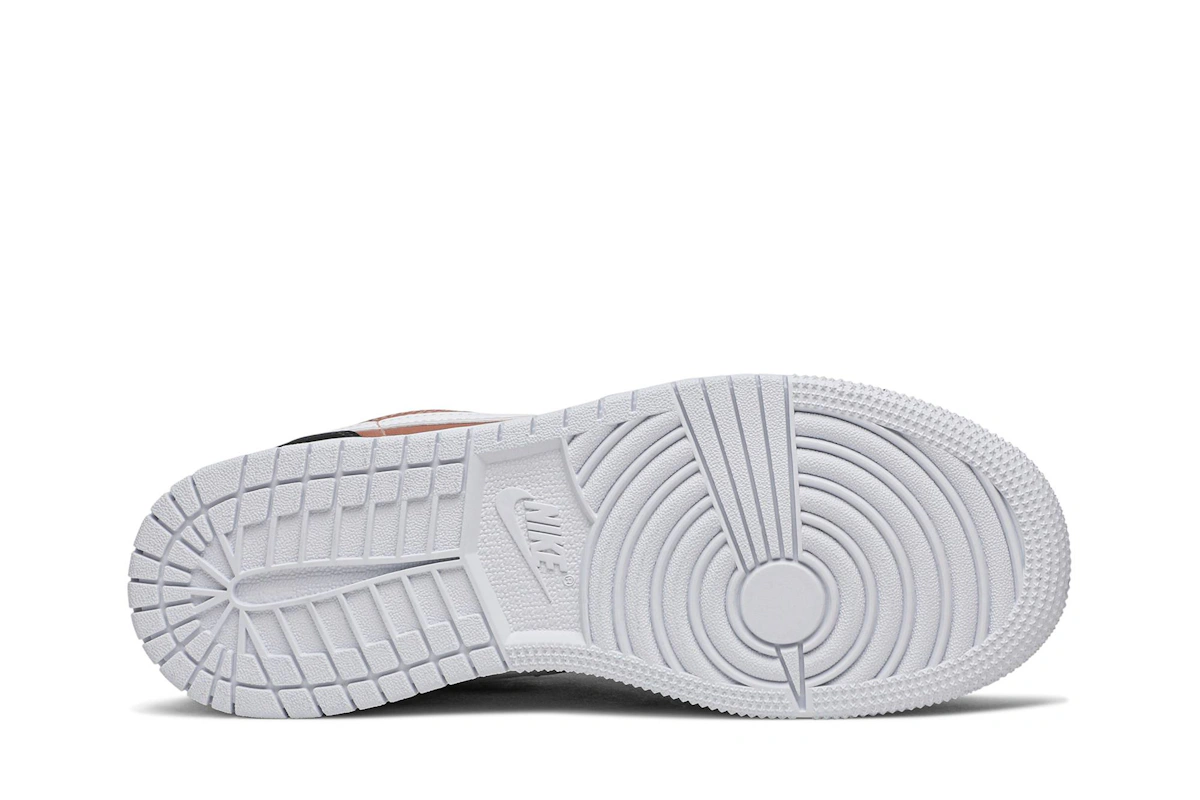 (Grade School) Air Jordan 1 Low 'White Rose Gold' 554723-090