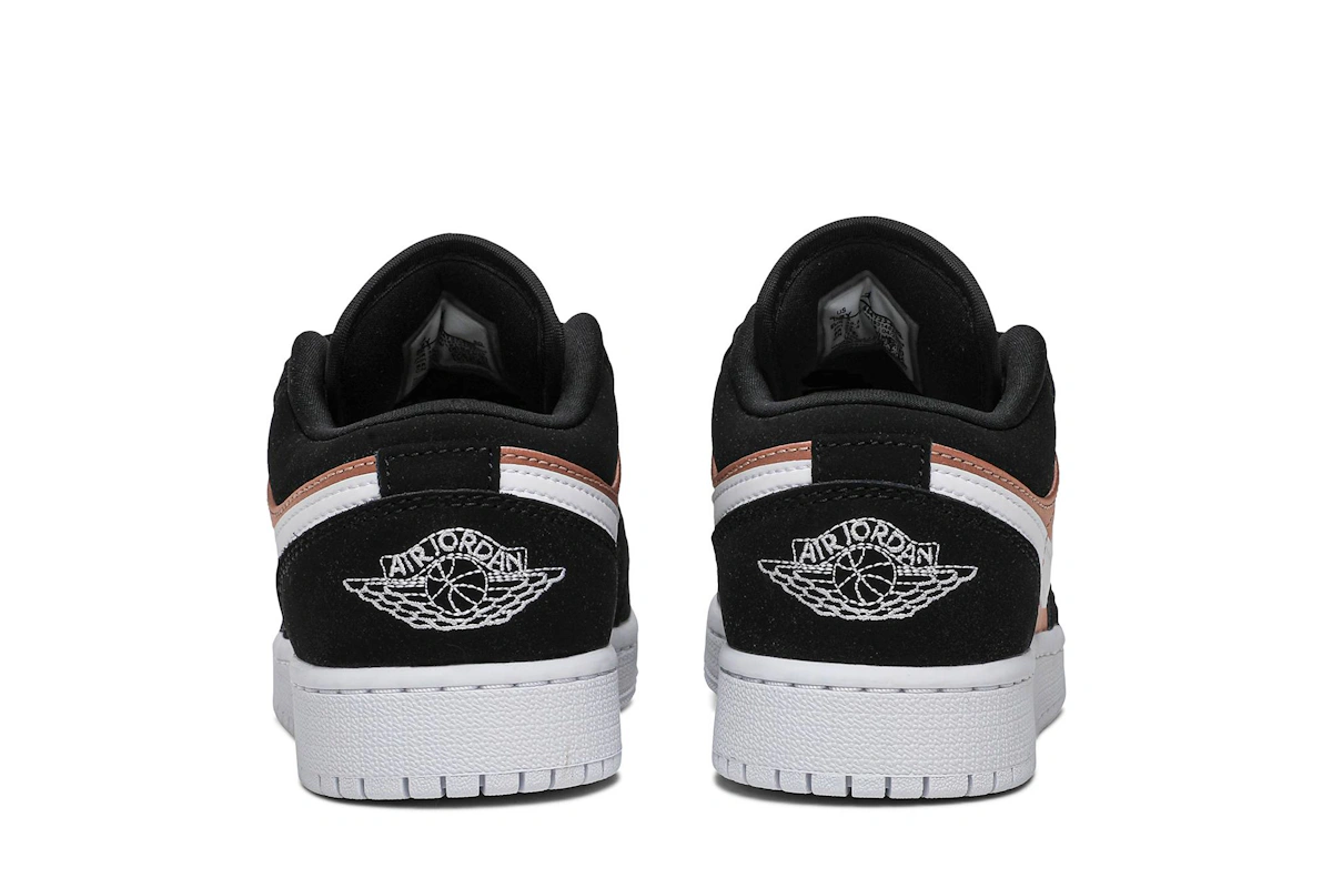 (Grade School) Air Jordan 1 Low 'White Rose Gold' 554723-090