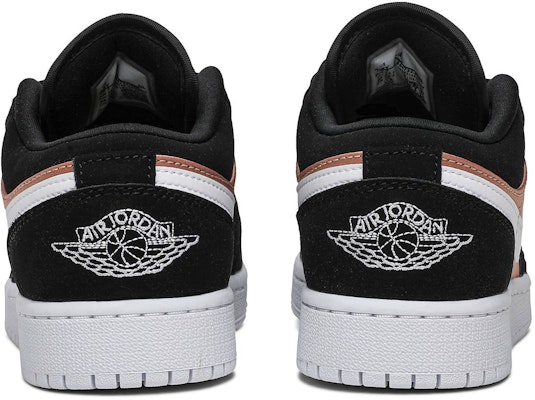 (A Escolares) Air Jordan 1 Low 'Blanco Oro Rosa' 554723-090 Details for (A Escolares) Air Jordan 1 Low 'Blanco Oro Rosa' 554723-090